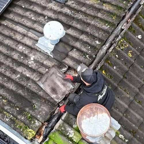 Een dakrenovatie bij oud pannendak in Rheden