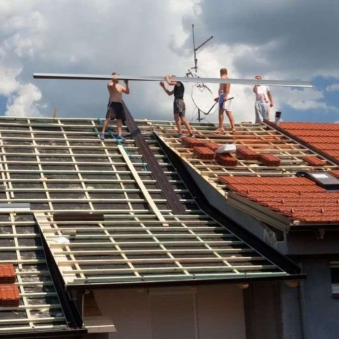 Plat dak Rheden opnieuw leggen